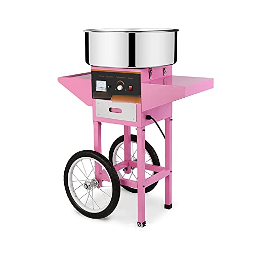 HENGSEN Zuckerwattemaschine, Edelstahl Zuckerwattegerät Kommerziellen Zuckerwatten Maker 1/30 Sec Zuckerwattemaschine…