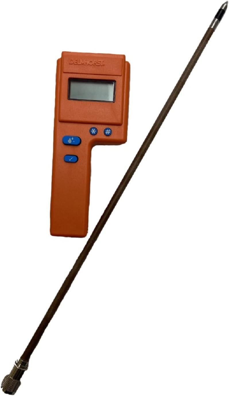 Delmhorst F2000 Hay Moisture Meter Tester 18 inch Probe Value Pkg