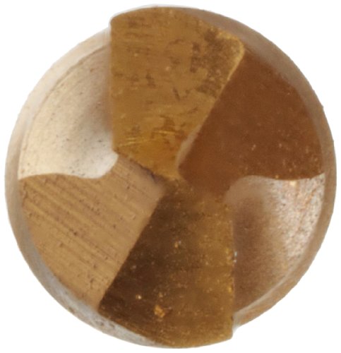 Precision Twist Qc91Gm High Speed Steel Long Length Drill Bit, Tin Coated, Round Shank, Parabolic Flute, 135 Degree Point Angle, 5.50Mm (Pack Of 12) #TOP2