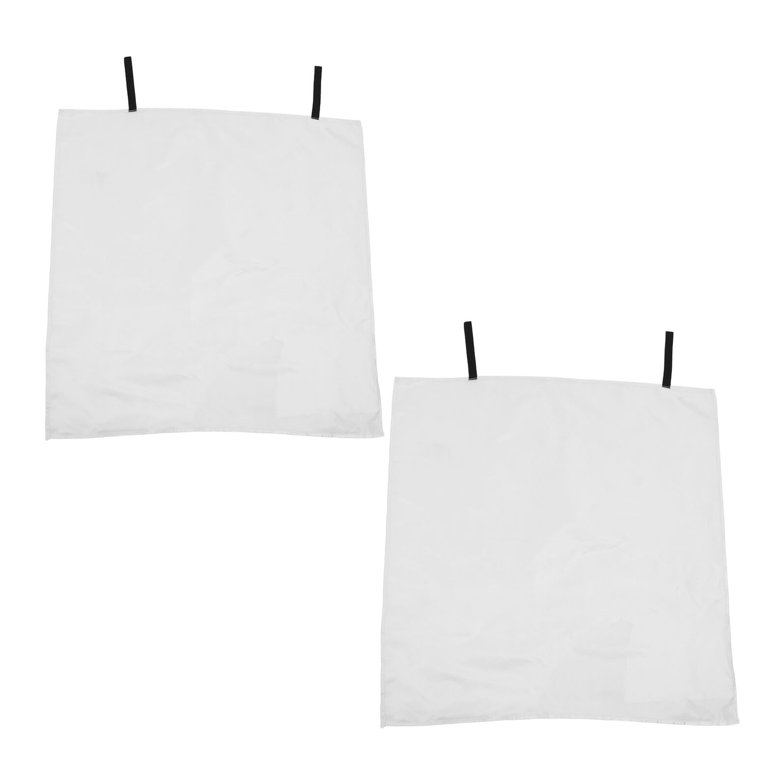 Feuerlöschdecke aus Glasfaser 99x99cm für Notfälle | Weiß, 2 Stück-pack, Flammhemmend und Leicht, für Öl und Grillbrände, für Reisen und Büro