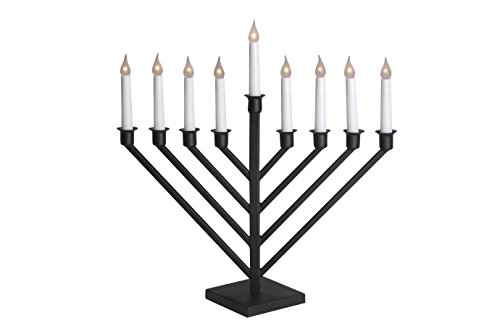 Israel Coins and Medals Corp. EM-660-P Pewter Color Electric Menorah