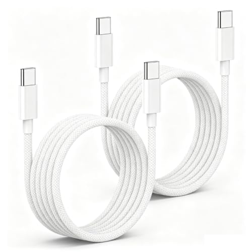 USB C auf USB C Kabel 3 M, 60W Braided iPhone Ladekabel USBC Schnellladekabel Typ 3m für iPhone 18/17e/17 Pro/16 Pro/16 Pro Max/15 Plus… – Ansicht 1