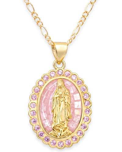 Saintly Gold Mary Necklace