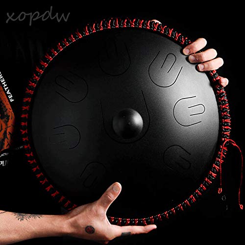 Handpan D Minor Blanco 9 notas Acero