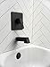 Olympia OP-640043-MB Extended i3 Combo Diverter Tub Spout in Matte Black