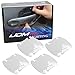 iJDMTOY (4 Universal Clear Side Door Handles Paint Scratches Protective Film Vinyl