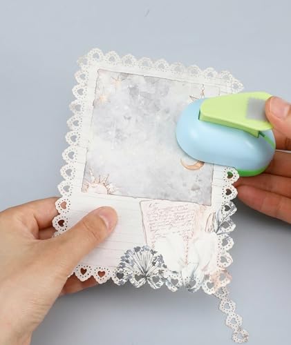 Image of Stamp Punch Tool for Crafting and Scrapbooking