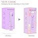 Bikini Trimmer for Women, Dermave Bikini Shaver, Dual Head Shaver Painless Hair Removal for Face, Body & Intimate Areas (Purple)