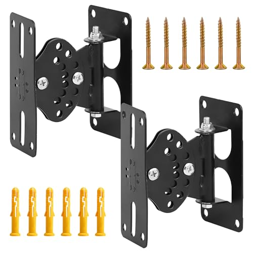 Soporte de pared para altavoces universal regulable carga 60kg par