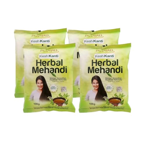 Image of Patanjali Herbal Mehandi, 100g (Pack of 4) - Black