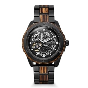 Original Grain Whiskey Black Rugged Automatic Og-Rug-Wh-Blk-Auto