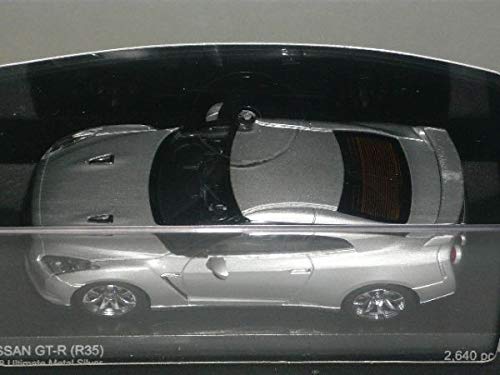 Amazon.co.jp: ☆1/43 京商 NISSAN GT-R (R35) 2008 銀 : Toys & Games