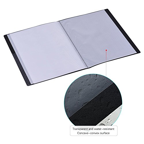 Muziek Bestandsmap A4 Grootte Blad Muziek map Papier Documenten Muziek Thema 40 Zakken Opbergmap - Image 4