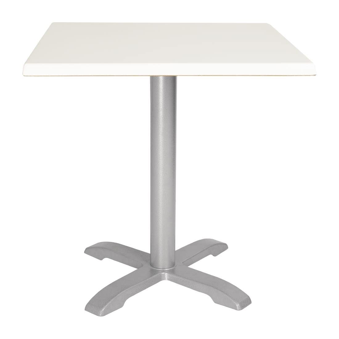 Bolero Square Table Top White 700mm Wood Restaurant Catering Hotel Bar