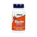 Biotin- 5,000 mcg 60 Veg Capsules by Now Foods