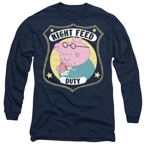 Peppa Pig Daddy Pig t-shirt manches longues pour nuits agitées