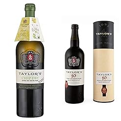 Taylors Chip Dry White Port, 75 cl & Port 10 Year Old Tawny Port | 75 cl – TAYLORS