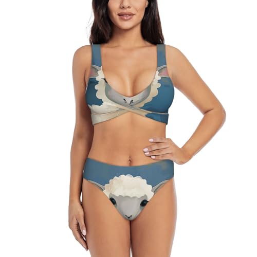 Maillot de bain deux pièces femme plage ensemble bikini vacances été