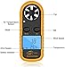 Benetech Anemometer Digital LCD Handheld Airflow Windmeter Thermometer Wind-Speed Gauge Meter, 2-Year Warranty