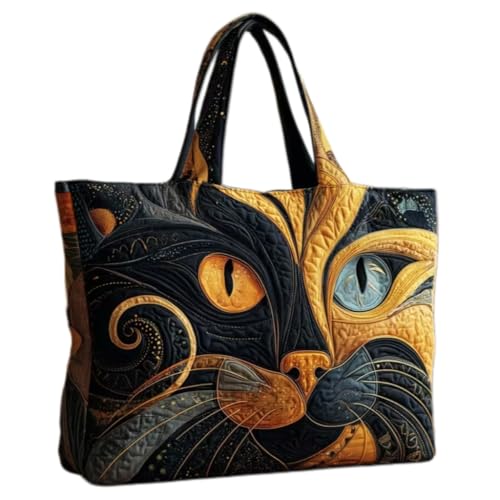 Women's Quilted Tote Bag – Lightweight Large Capacity