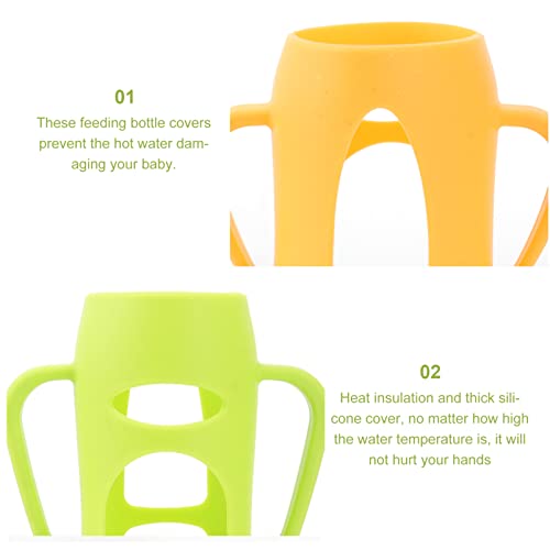 2 Pz Protezione Contro la Caduta del Biberon