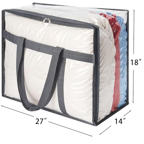 110L-Large-Capacity-Clear-Storage-Bags-with-Zipper-Comforter-storage-Blankets-Bedding-Quilts-Pillows--Plastic-Storage-Bags-for-Organizing-Seasonal-Clothes-and-Household-Items3park