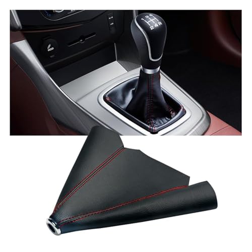 TVVXIO Car Gear Stick Shift Gaiter Boot Cover, for VW UP 2012 2013 2014 2015-2017 2018 2019 2020 2021-2024 2025 2026 Auto Manual Gear Shift Knob Boot Dust Cover, Shift Accessories