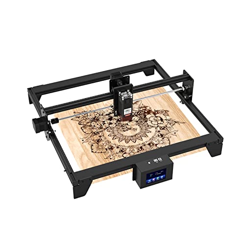 DIY CNC Laser Engraver, 5W-5.5W Output Power, Upgraded Precise Fixed-Focus Machine, Eye-Protection Design, 16.53"x15.74" Engraving Area, Laser Engraving & Cutting Machine for Metal, Wood, Leather