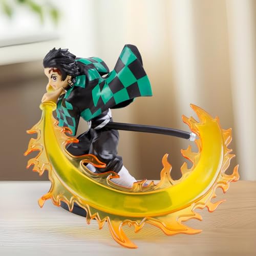 Ghost Slayer Figur, Anime Charakter Action Figuren, Sammlerstücke mit Cartoon Charakteren, Puppenmodelle, Geschenke für Anime-Fans