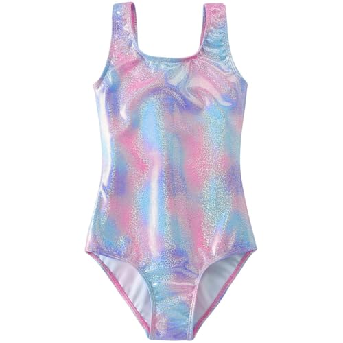 Girls One Piece Swimsuits Mermaid Quick Dry Bathing Suit Beach Bowknot Backless Swimwear Toddler Swimsuit Kids 4-10Y