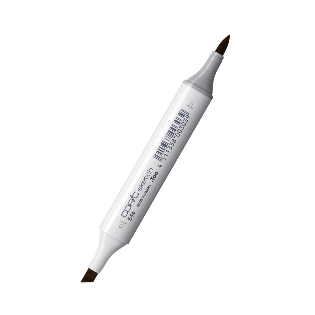COPIC Sketch Coloured Marker Pen - (E-44) Clay, For Art & Crafts, Colouring, Graphics, Highlighter, Design, Anime, Professional & Beginners, Art Supplies & Colouring Books — image 1