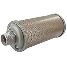 Aftermarket Alwitco M15 Atomuffler Air Exhaust Muffler | 1.5" NPT Male, 125 PSI | Replacement Part | for Compressed Air Equipment and Systems