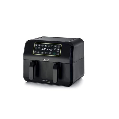 Ariete Friteuse Airy Fryer Dual 8L (4 Lx2) ARI4623 Noir