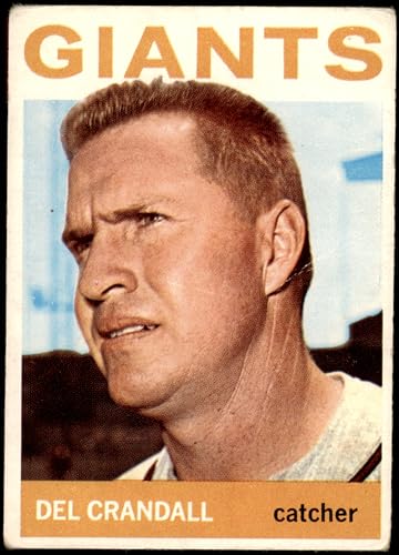 1964 Topps #169 Del Crandall Giants Baseball Card