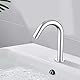 Fdit Automatischer Sensor-Wasserhahn mit G1/2-Zoll-Gewinde, berührungsloser einzelner Kaltwasserhahn mit Steuerkasten(1#)