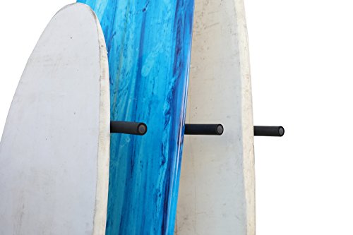 Glacik Universal Wall Mount Rack Storage With Padded Arms For 3 Sup Paddle Boards #TOP4