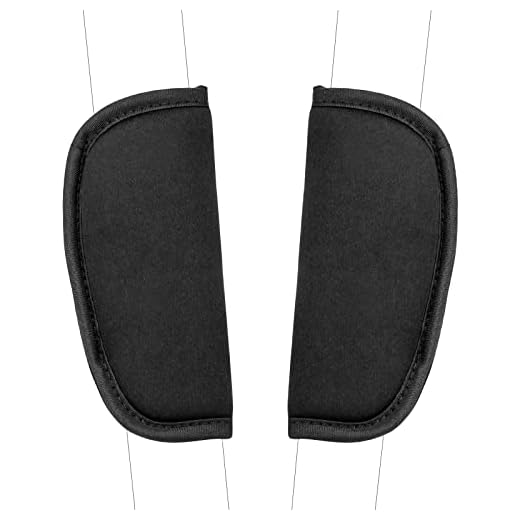 KAONESS 2 Piezas Universal Pads Protector Arnes para Silla de Paseo Cubre cinturón de cinturón para el portabebés y asiento de coche