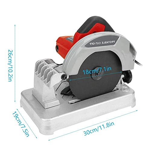 DSDD 220V 1200W Elektrische Kappsäge Metallschneider Säge Einstellbarer Schnittwinkel Handheld Elektrowerkzeuge 220V – Bild 6