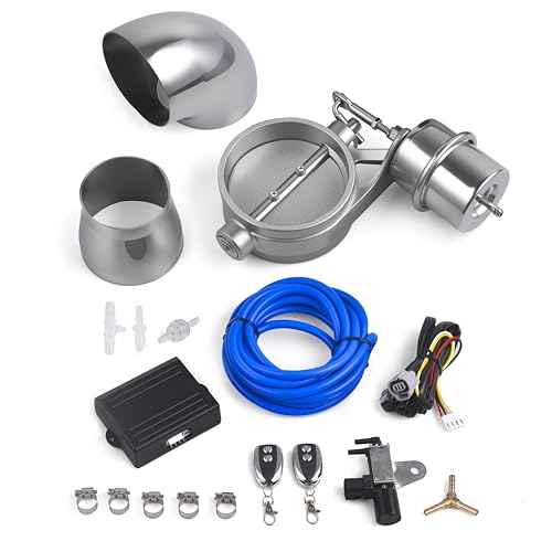 CNRAQR Universal 3" Vacuum Valve Exhaust Cutout with Remote Controller