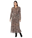 Bella Dahl Maxi Shirtdress Golden Spots Print XS