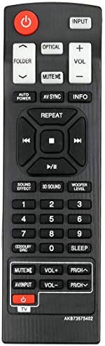 Lg Soundbar Remote New Sound Bar Replaced Remote AKB73575401 AKB73575421 Fit For LG NB3520A NB3520ANB NB2420A NB3250A NB 3250A Nb Ergonomic