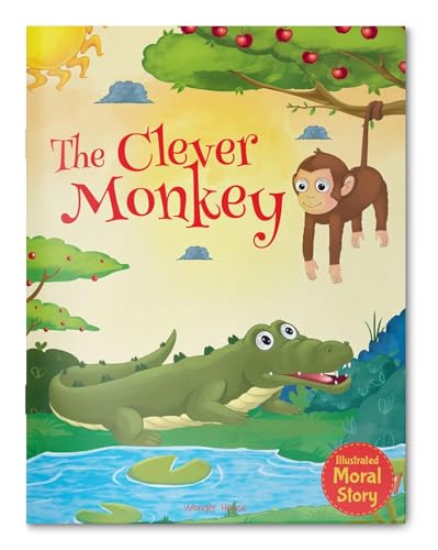 Image of The Clever Monkey - Illustrated Moral Story for Children