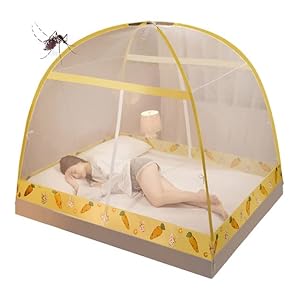 Pop Up Bed Netto Vouwbed Dubbele Deur Opvouwbaar Ontwerp Bed Voor Slaapkamer Met 2 Ritssluitingen Handig-wit, CN