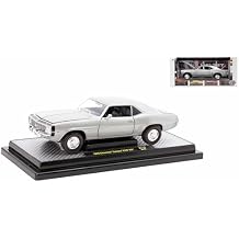 1969 Chevy Camaro Z/28 R/S Silver Metallic Limited Edition to 5250 Pieces Worldwide 1/24 Diecast Model Car by M2 40300-116A