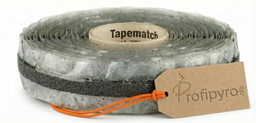 15m-Rolle Tapematch (Sticky Match Zündband Zündschnur von profipyro.de)