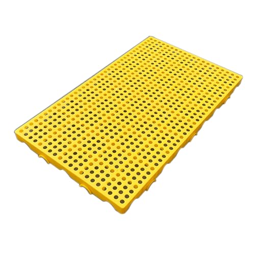 Palettes en plastique étanches à grille respirante pour garage