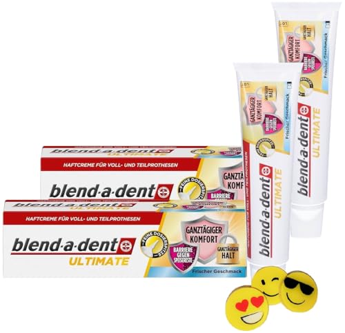 Crema adhesiva Blend-a-Dent Ultimate ManyMore pack de 2 tubos de 40g para prótesis dental