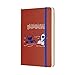 Moleskine Limited Edition Peanuts, 12 Month Daily Planner, Large, Red (5 x 8.25)