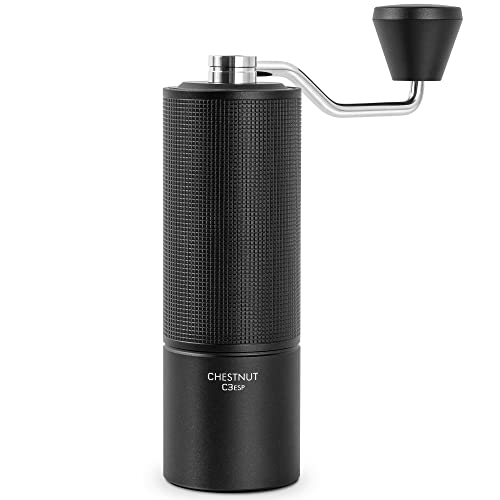 Comparison: Best Timemore S2c 9 TIMEMORE Chestnut C3 ESP Manual Coffee Grinder, Hand Coffee Grinder with Internal Adjustable Grind Setting, Stainless Steel S2C Conical Burr Coffee Grinder, for Espresso to French Press - Black