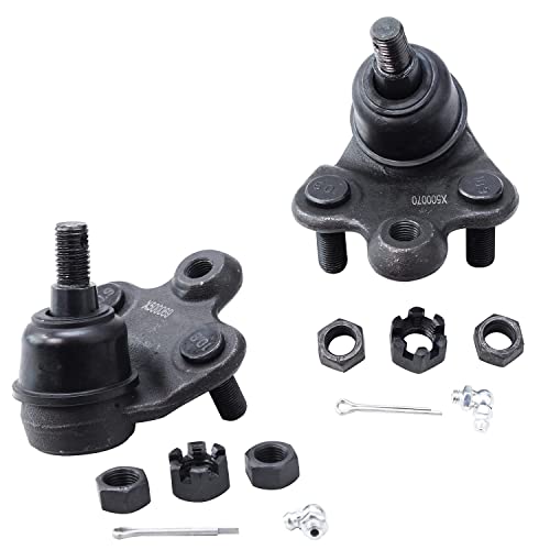 Image of Detroit Axle - Front Struts & Coil Springs Sway Bar Links Outer Tie Rod Ends Lower Ball Joints Replacement for 2006-2011 Honda Civic 1.8L Coupe